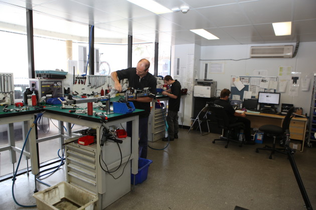 Fox is a key part of SOLA Sports&rsquo; activities, through equipment sales, servicing as seen here, and now through a new Fox clothing range.